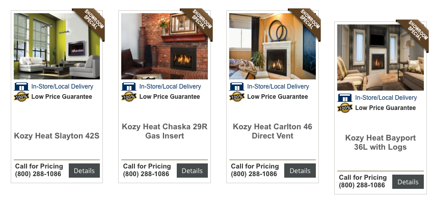 Gas Fireplaces